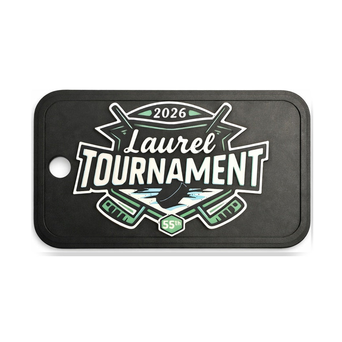 Laurel Tournament Bag Tag or Key Chain product photo